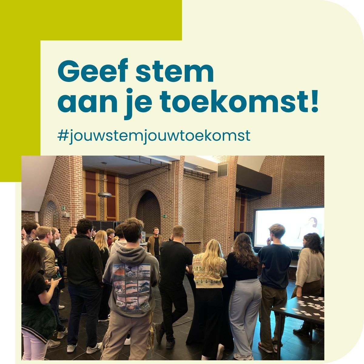 foto van jongeren op denkmoment