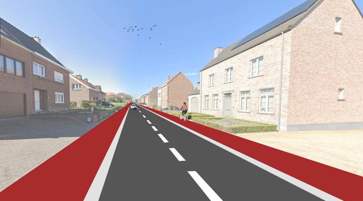 illustratie situatie na werken