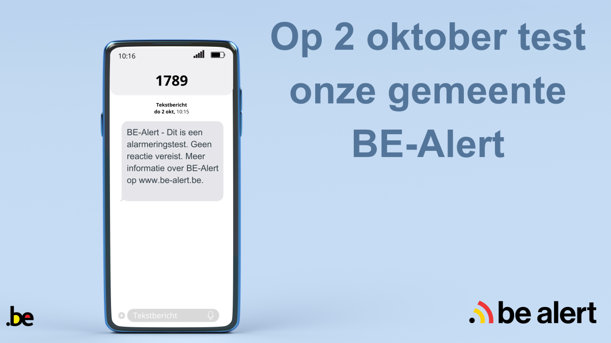 campagnebeeld test be alert