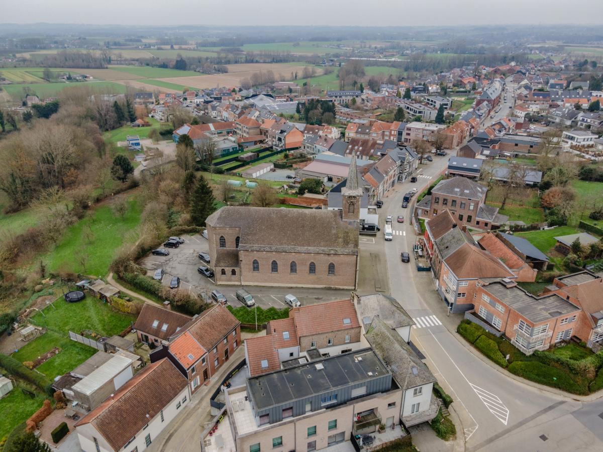 dronebeeld Schepdaal centrum