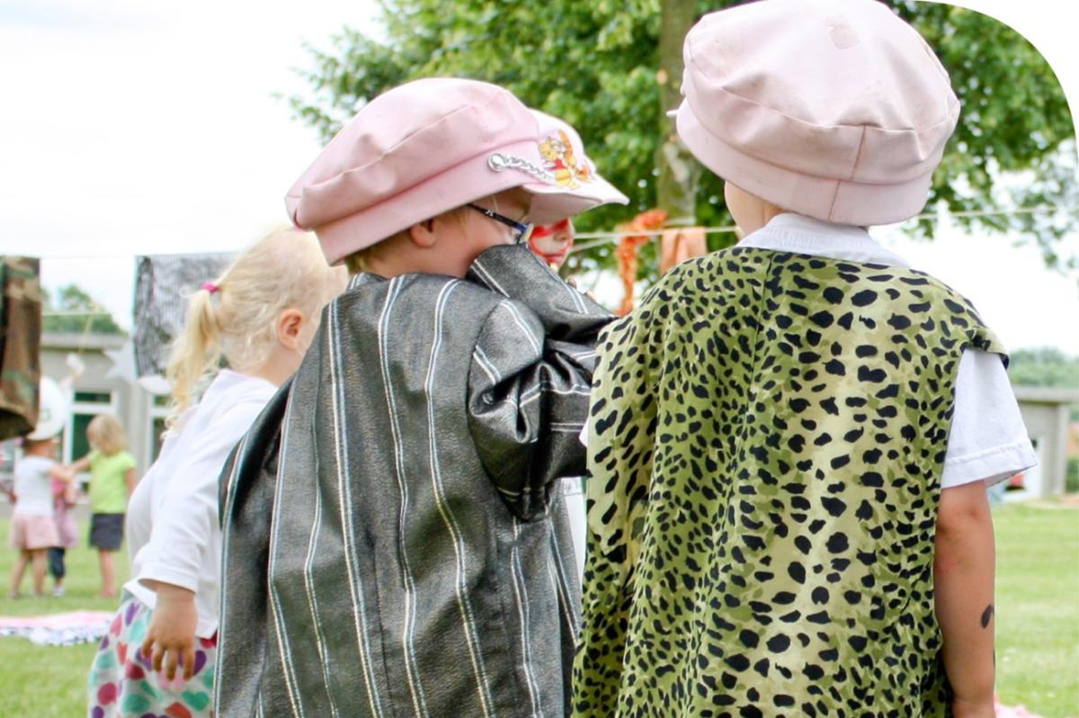 foto van verklede kinderen