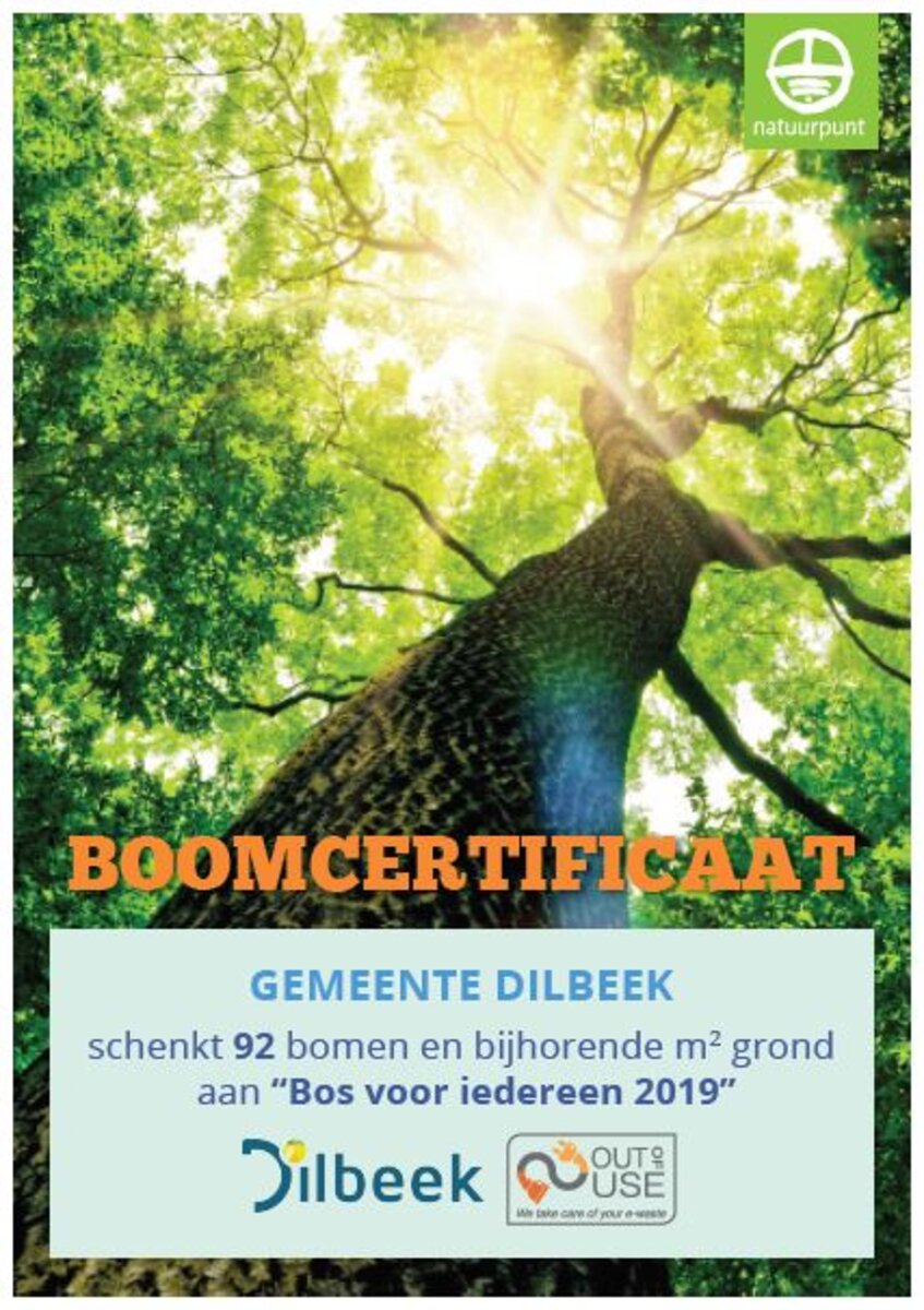 92 nieuwe bomen