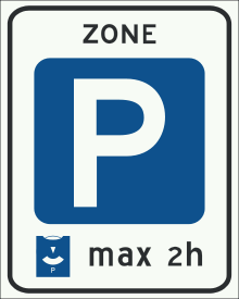 Nieuwe blauwe zones en bijhorende controle