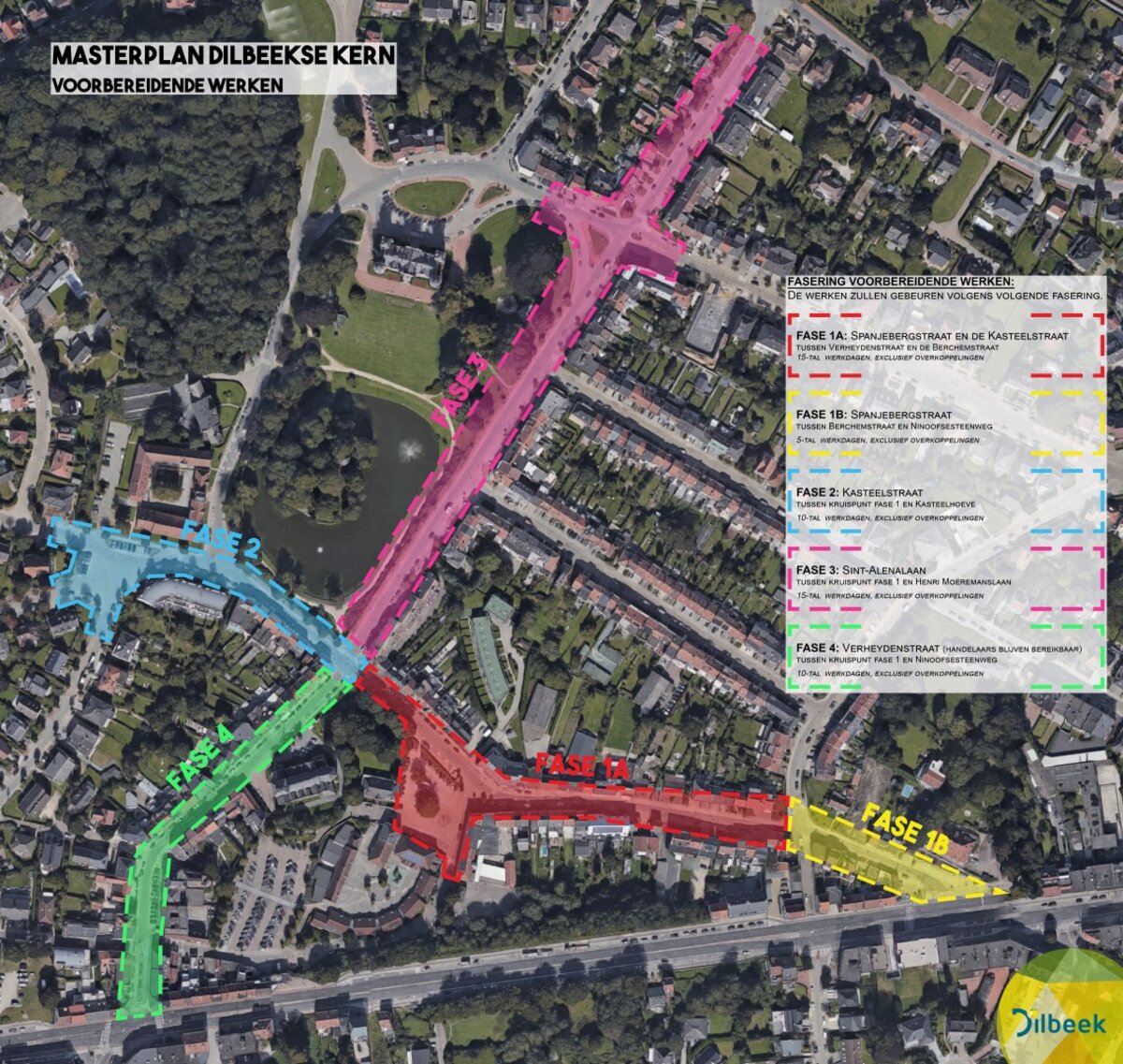 Voorbereidende werken Masterplan Dilbeekse kern