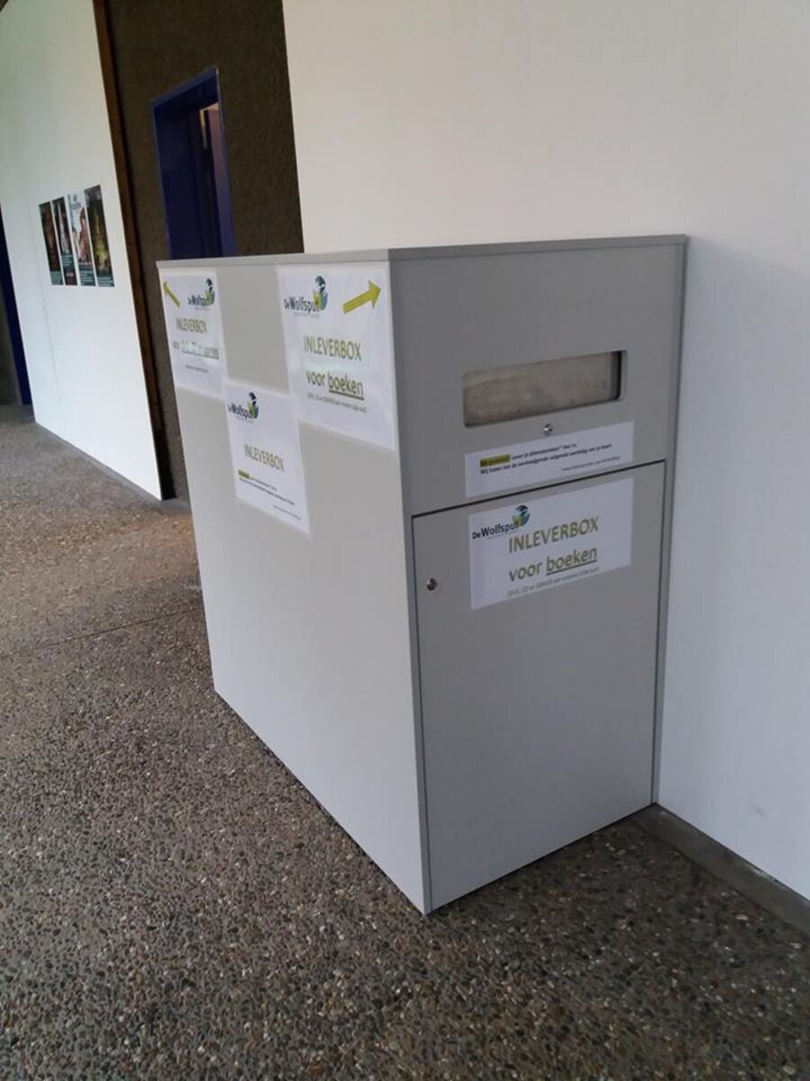 Nieuw in bibliotheek de Wolfsput: de inleverbox