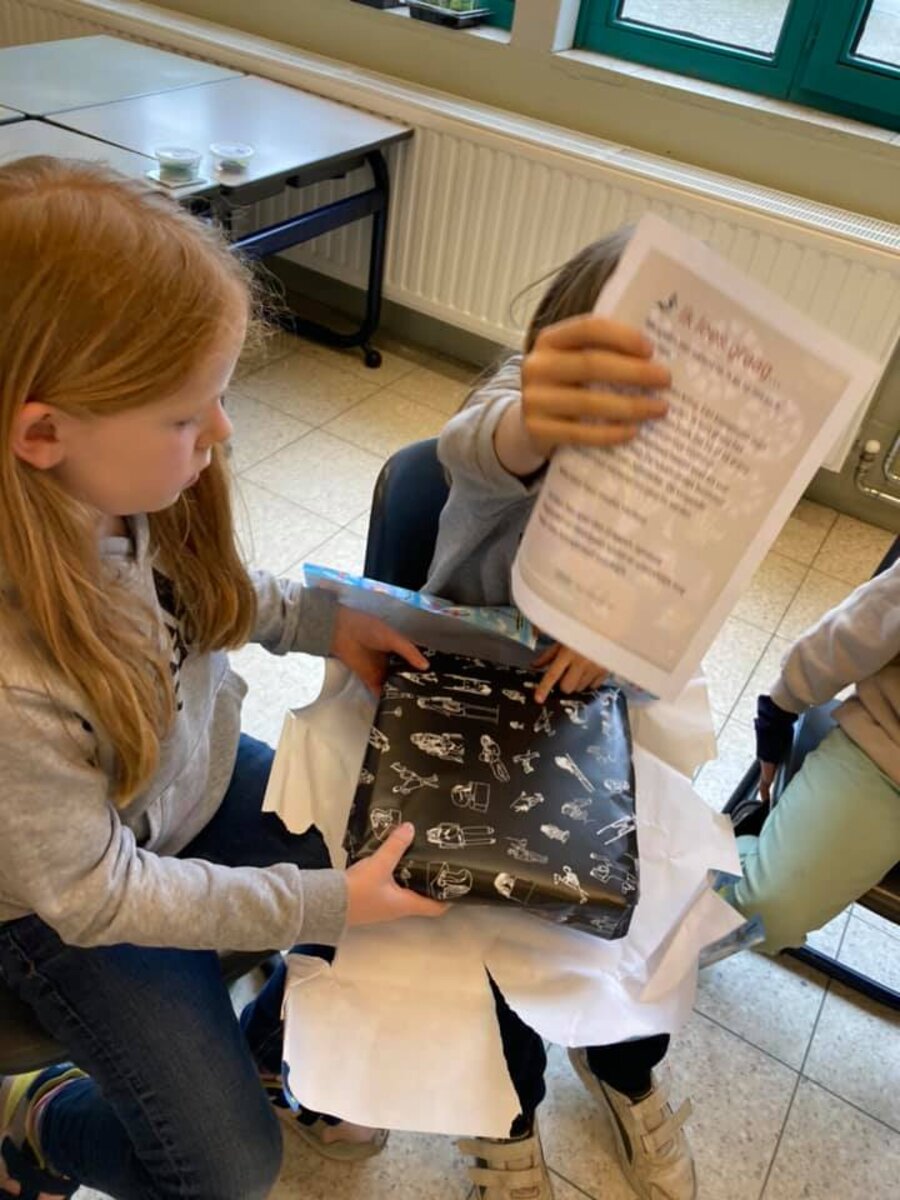 Een cadeautje van de bib voor iedere klas