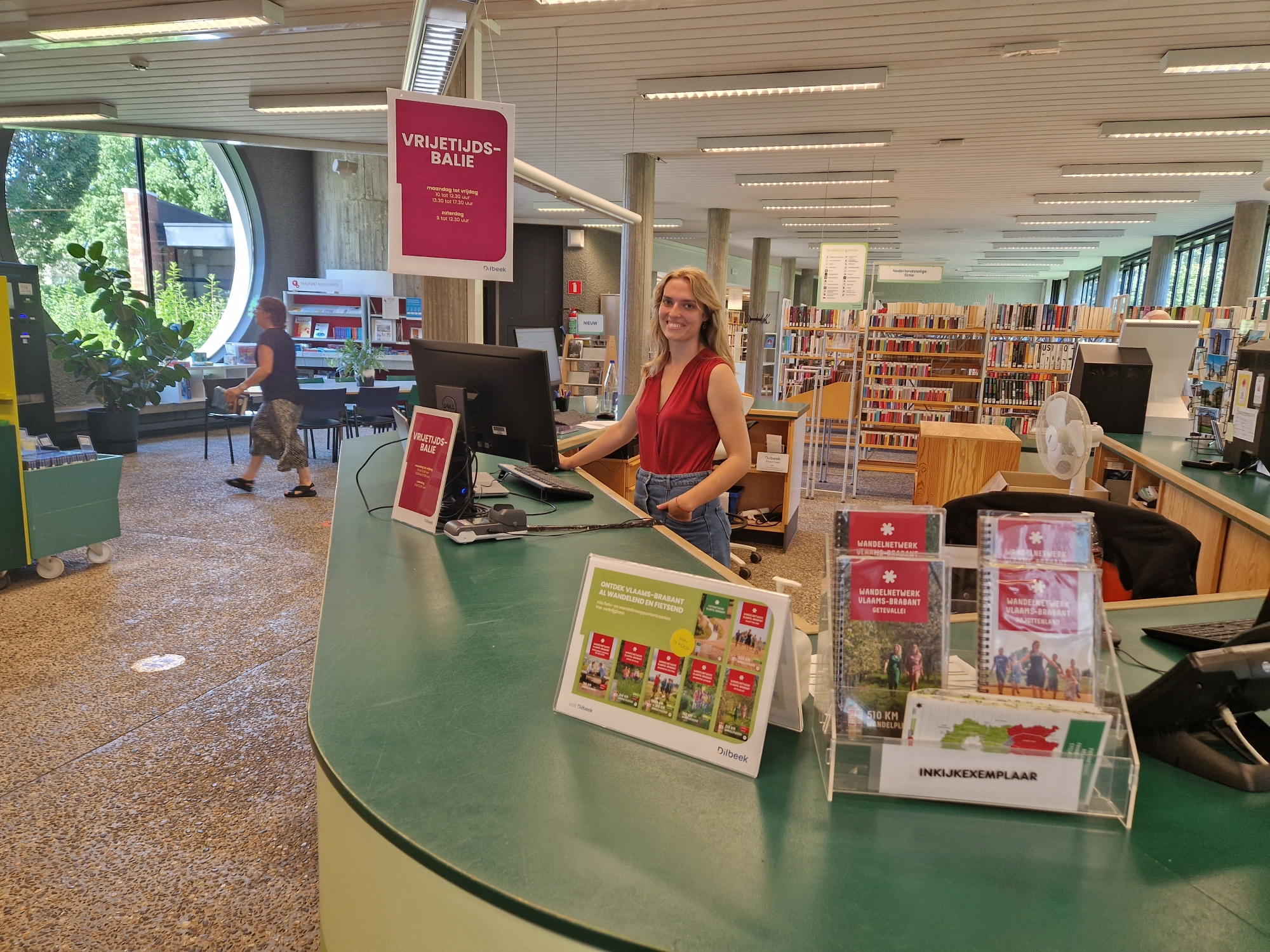 Dilbeek opent pop-up vrijetijdsbalie in de bibliotheek