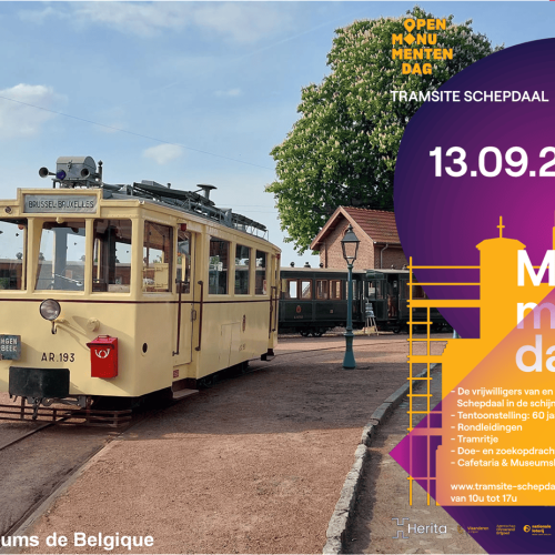 OMD 2026: In Goede handen - Tramsite Schepdaal © Open Monumentendag