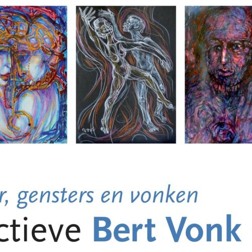 Licht en donker, gensters en vonken - Retrospectieve Bert Vonk (1926-2021) © familie Vonk