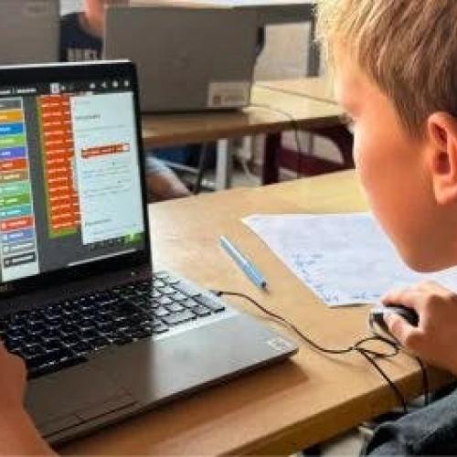 Programmeren in Minecraft © Skillz vzw