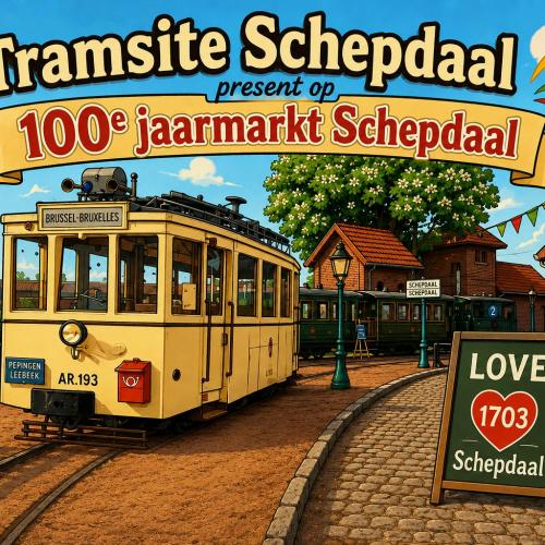 100e Jaarmarkt Schepdaal © Tramways & Museums BE