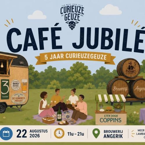 Café Jubilé: 5 Jaar Curieuzegeuze © Curieuzegeuze