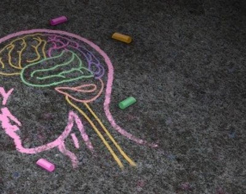 Krijttekening dementie