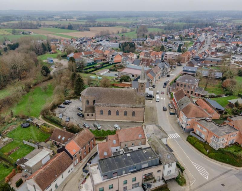 dronebeeld Schepdaal centrum