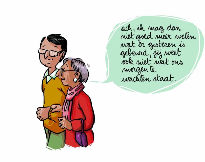 cartoon dementie