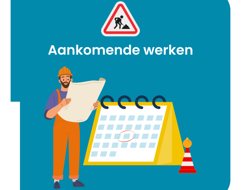 Aankomende werken in Dilbeek