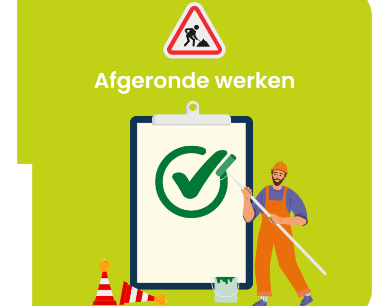 Afgeronde werken in Dilbeek 