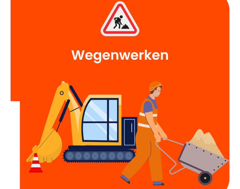 Wegenwerken Dilbeek 