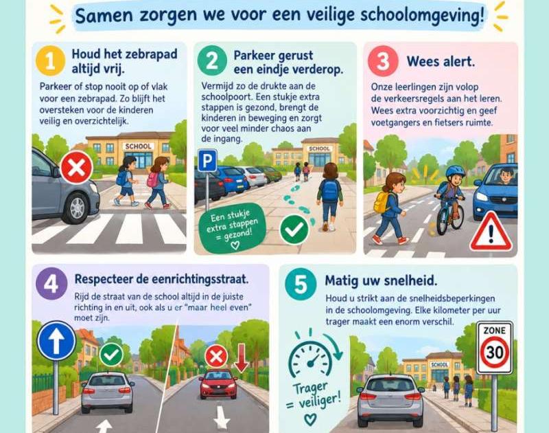 Samen zorgen voor een veilige schoolomgeving!