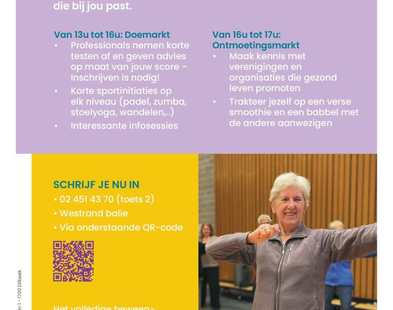 Beweegmarkt Dilbeek Plus © ldc