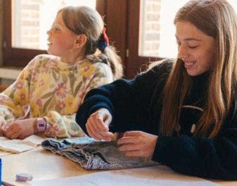 Het handwerk atelier © Skillz vzw