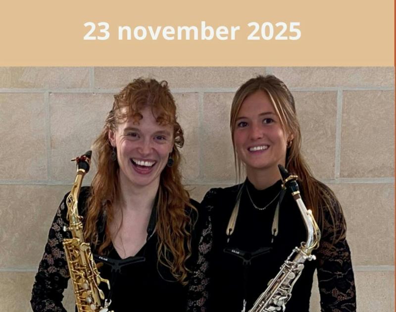 Geniet van Duophonia Saxofoonduo © Duophonia