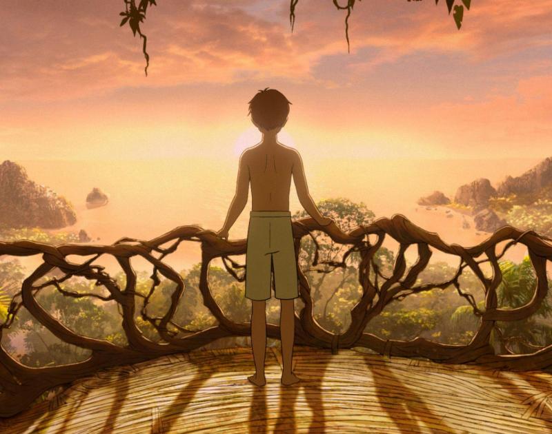 Kensuke's kingdom (9+) - Kirk Hendry, Neil Boyle © J.E.F.