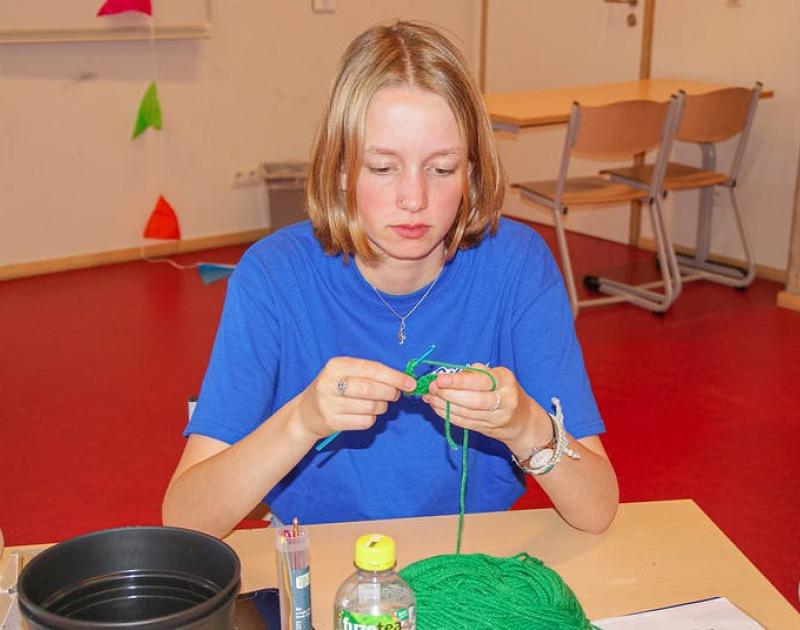 Het handwerk atelier © Skillz vzw