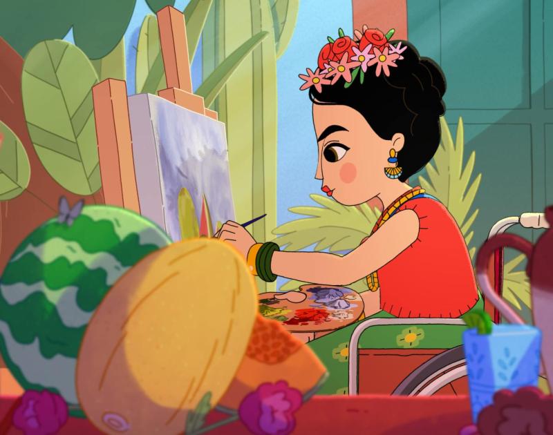 Hola Frida! (6+) - André Kadi, Karine Vézina © J.E.F.