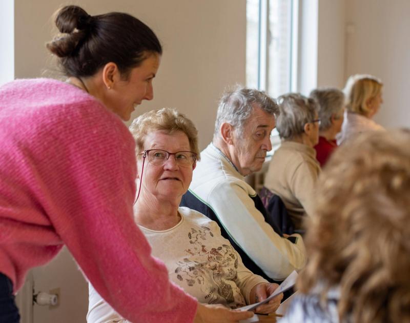 Infosessie 'Aanbod en dienstverlening voor en door Dilbeek Plussers’ © tow