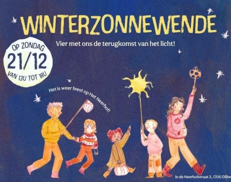 Winterzonnewende op de boerderij. © HetNeerhofvzw