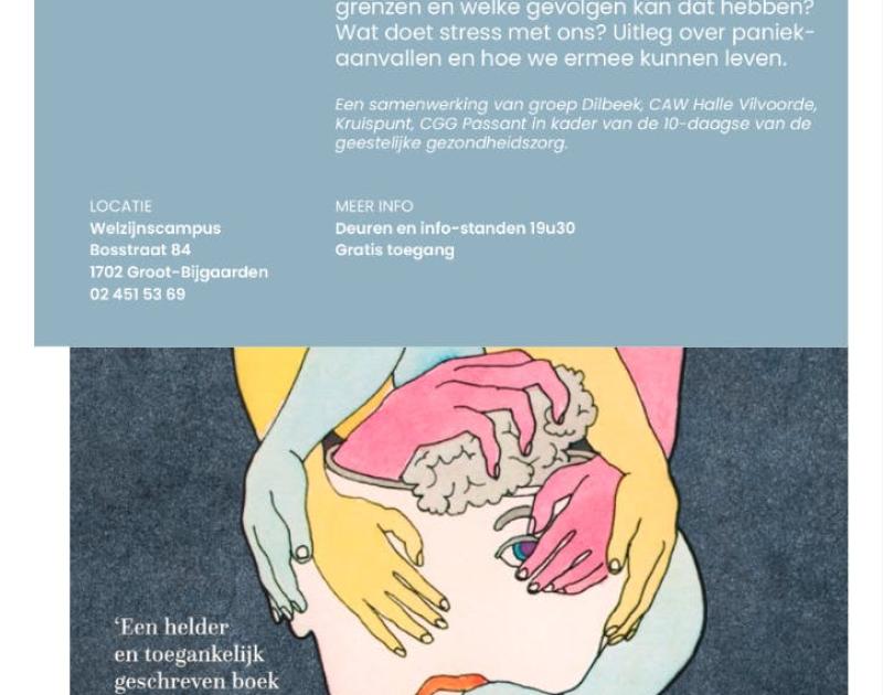 'Asem', een lezing met Leen Dendievel over mentale gezondheid & omgaan met angsten © Leen Dendievel
