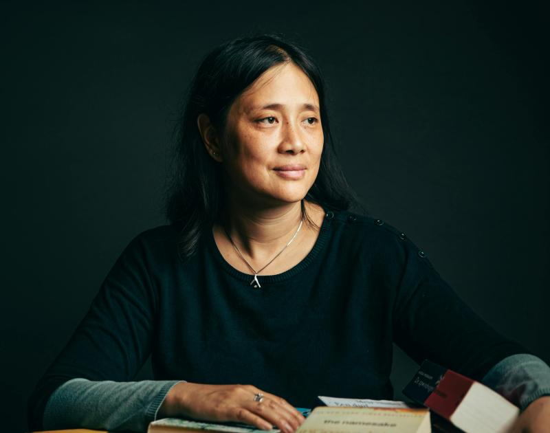 Op consult bij boekendokter Winny Ang © Michiel Devijver