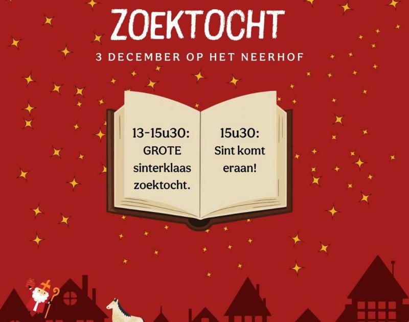 De Sinterklaas zoektocht © HetNeerhofvzw