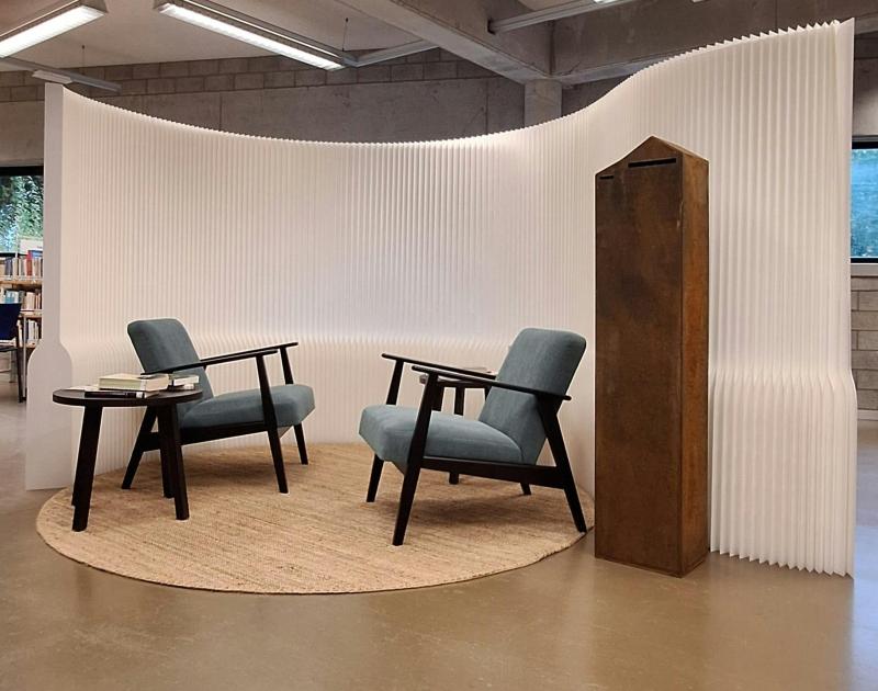 Huisbus - Brief aan een overledene © Gemeente Dilbeek