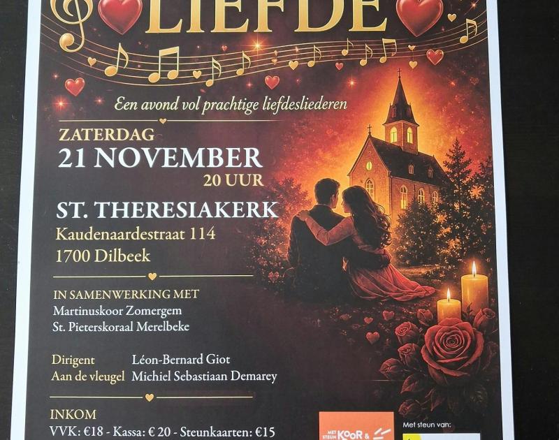 koorconcert : nostalgische Eurosongliederen thema "LIEFDE" © SD