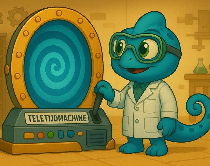 Tato en de teletijdmachine © Cowa-Bunga VZW