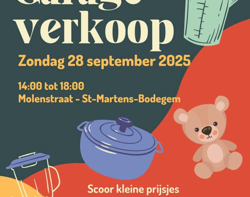 Garageverkoop © Inge