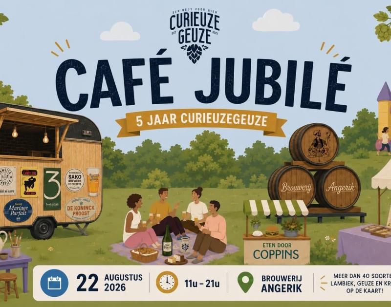 Café Jubilé: 5 Jaar Curieuzegeuze © Curieuzegeuze