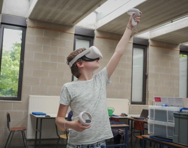 Leer creëren in VR & AR! © Skillz vzw