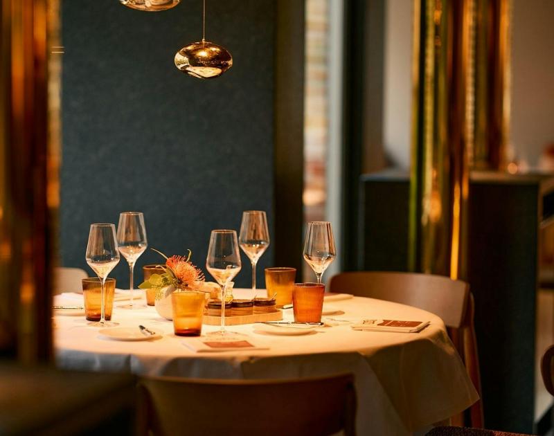 Lambiek in een creatief menu bij Brisk © Brisk