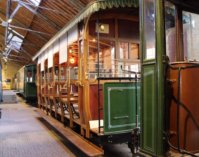 Bezoek aan de Tramsite te Schepdaal © Tramsite Schepdaal