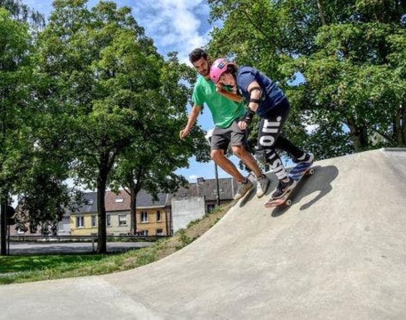 Skatekamp Zomervakantie Dilbeek 28/07 - 01/08/2025 © SBA