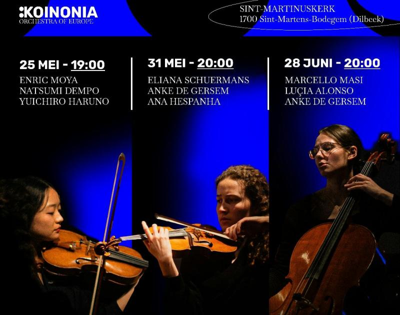 Koinonia - Kamermuziek Concerten © Koinonia Orchestra of Europe - Ewan Andrade Lopes