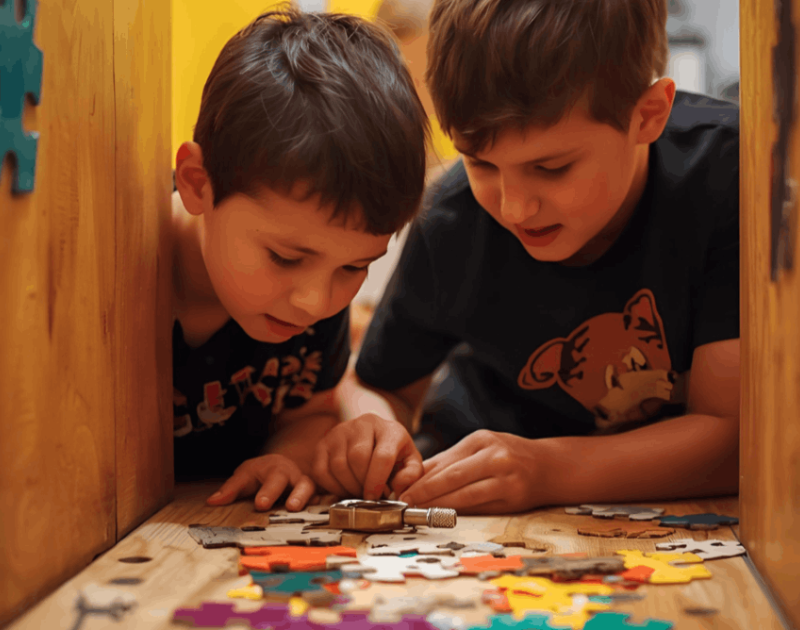 Missie escape room © Skillz vzw