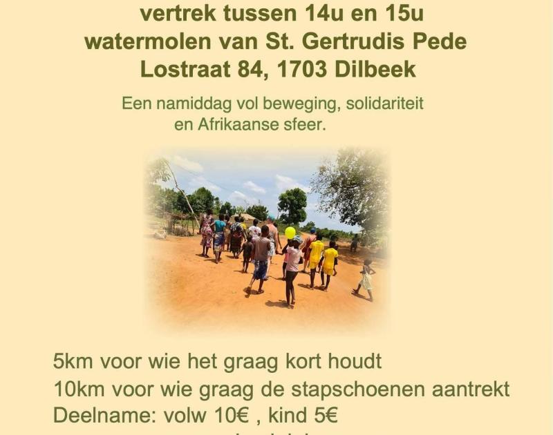 Wandelen en pannenkoeken tvv togolaime vzw © Togolaime