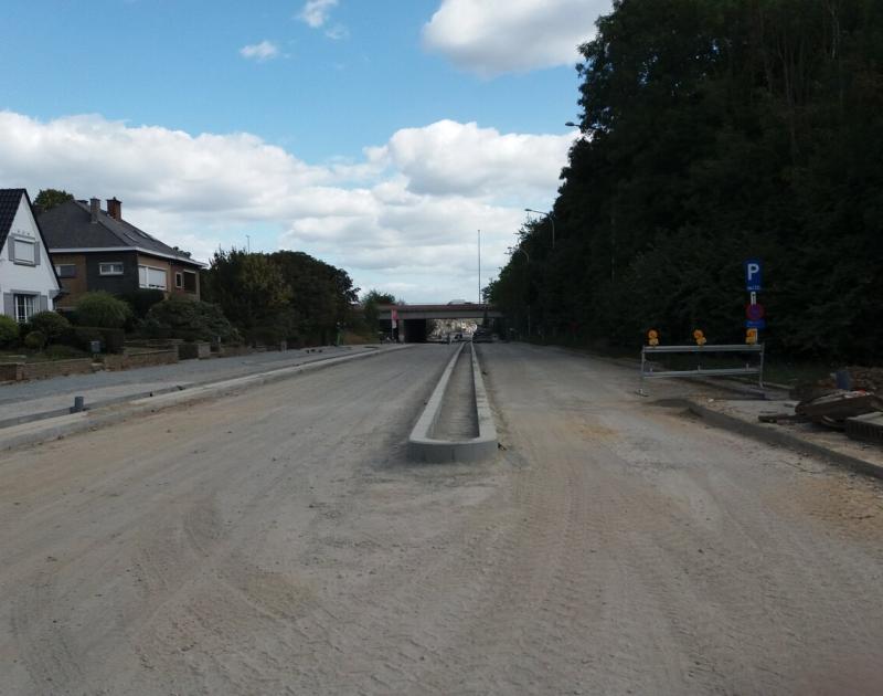 Dansaertlaan te Dilbeek en Groot-Bijgaarden: heraanleg wegenis en riolering