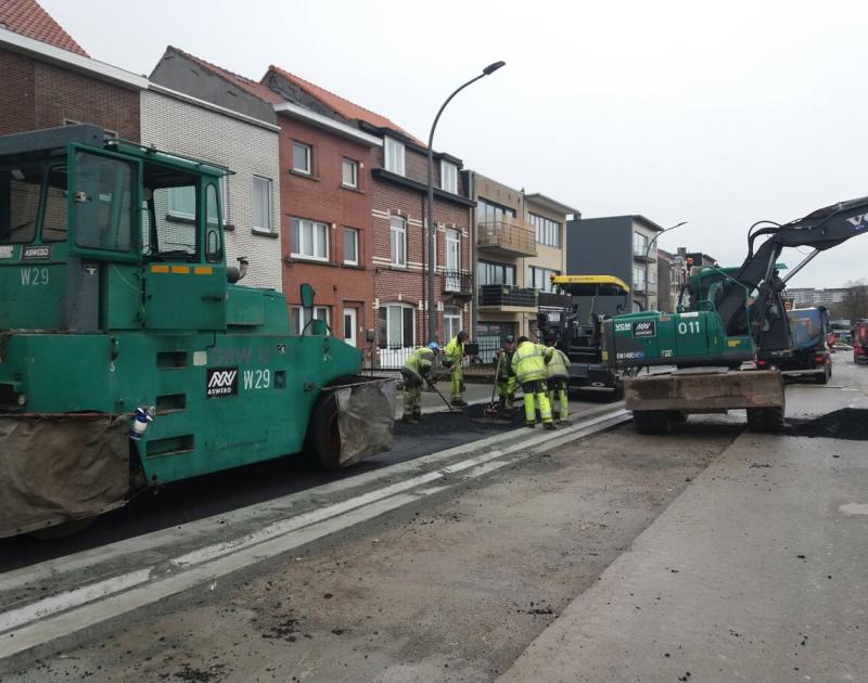 Dansaertlaan te Dilbeek en Groot-Bijgaarden: heraanleg wegenis en riolering