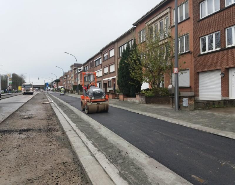 Dansaertlaan te Dilbeek en Groot-Bijgaarden: heraanleg wegenis en riolering