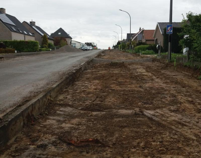 Dansaertlaan te Dilbeek en Groot-Bijgaarden: heraanleg wegenis en riolering